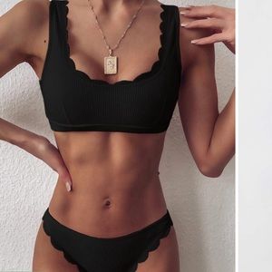 Shein Scalloped Bikini